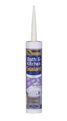 Everbuild Bath and Kitchen Sealant White C3
