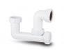 Polypipe 40mm Low Level Bath Trap 75mm Seal WT68