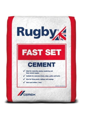 Rugby Fast Set Cement 1 Hour Set 25kg