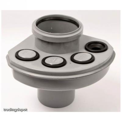 Polypipe 110mm Grey Manifold - 4 Waste Connections MAN5