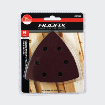 Addax Multi-Tool Sanding Sheets (pack of 10)