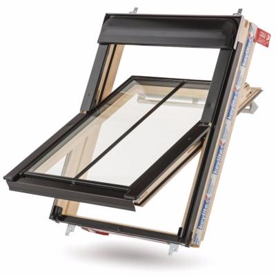 Keylite Conservation Centre Pivot Roof Window with Thermal Glazing - Pine Finish