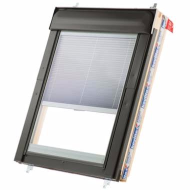 Keylite Top Hung/Fire Escape Roof Window with Thermal Glazing and Integral Blind - White Finish