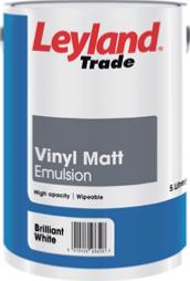 Leyland Trade Vinyl Matt Emulsion 5 Litre