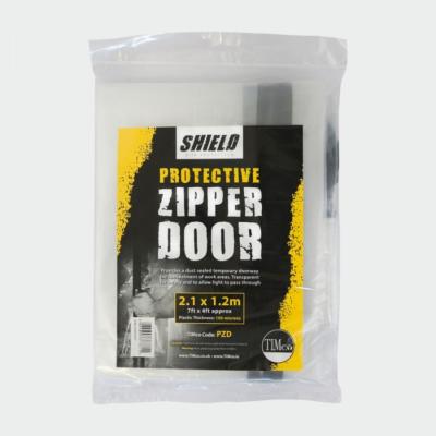 Shield Protective Zipper Door