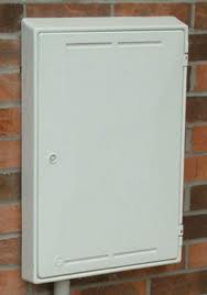Gas Meter Box Vented MB4 White