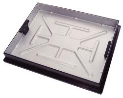 600 x 450 Galv Recessed Tray Sealed and Locking
