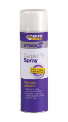 Everbuild Stick2 Carpet Fix Spray 500ml