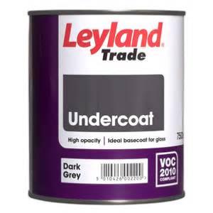 Leyland Trade Undercoat - Dark Grey