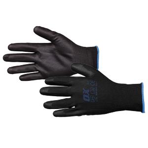 Ox PU Flex Gloves - Black Size 11