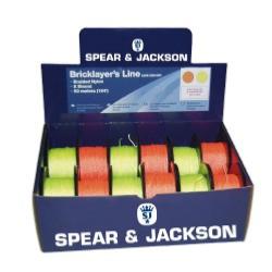 Spear and Jackson Bricklayers' Line 50mtr roll