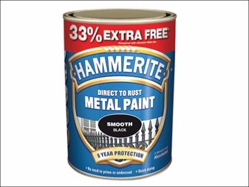 Hammerite Direct To Rust Metal Paint 750ml + 33.3% Extra Free
