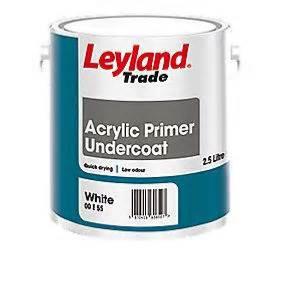 Leyland Trade Acrylic Primer Undercoat - White