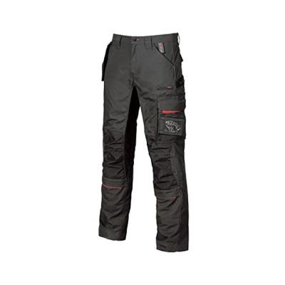 U-Power Race Trouser Removable Thigh Pocket Black Carbon (SY001BC)