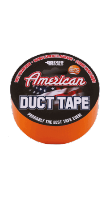 Everbuild American Duct Tape - Orange 50mm x 25mtr