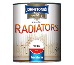 Johnstone's Speciality Paint for Radiators 750ml - White Satin