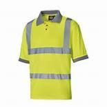 Dickies Yellow Hi-Visibility Polo Shirt   SA22075