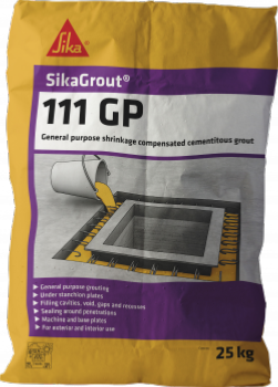 SikaGrout 111 GP General Purpose Shrinkage Compensated Cementitious Grout 25kg