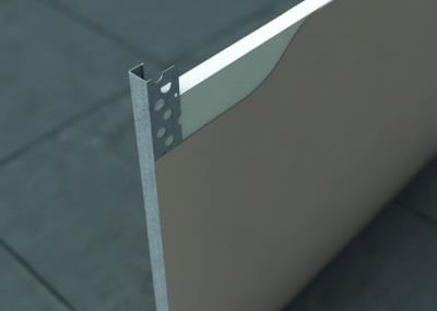 Galvanised Plasterboard Edge Bead for 12.5mm plasterboard 3.0mtr